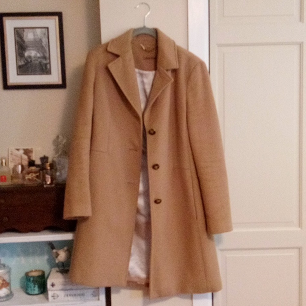 Classic Camel Winter Coat